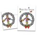 Tree-Free Greetings Kerstkaarten en enveloppen, vakantiekaartset, 5 x 7 inch kaarten, set van 10 Vakantie, Vakantie Wreath, (HB93537)