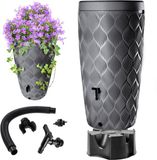 Reveret Regenwatertank 240L Grijs met Aansluitset en Standaard