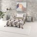 bedrukte Pennellate bedrukte zomer quilt "FANTASY", polyester vulling, 170x270cm