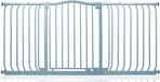 Safetots Barrière avec dessus incurvé, 152cm - 161cm, Gris mat