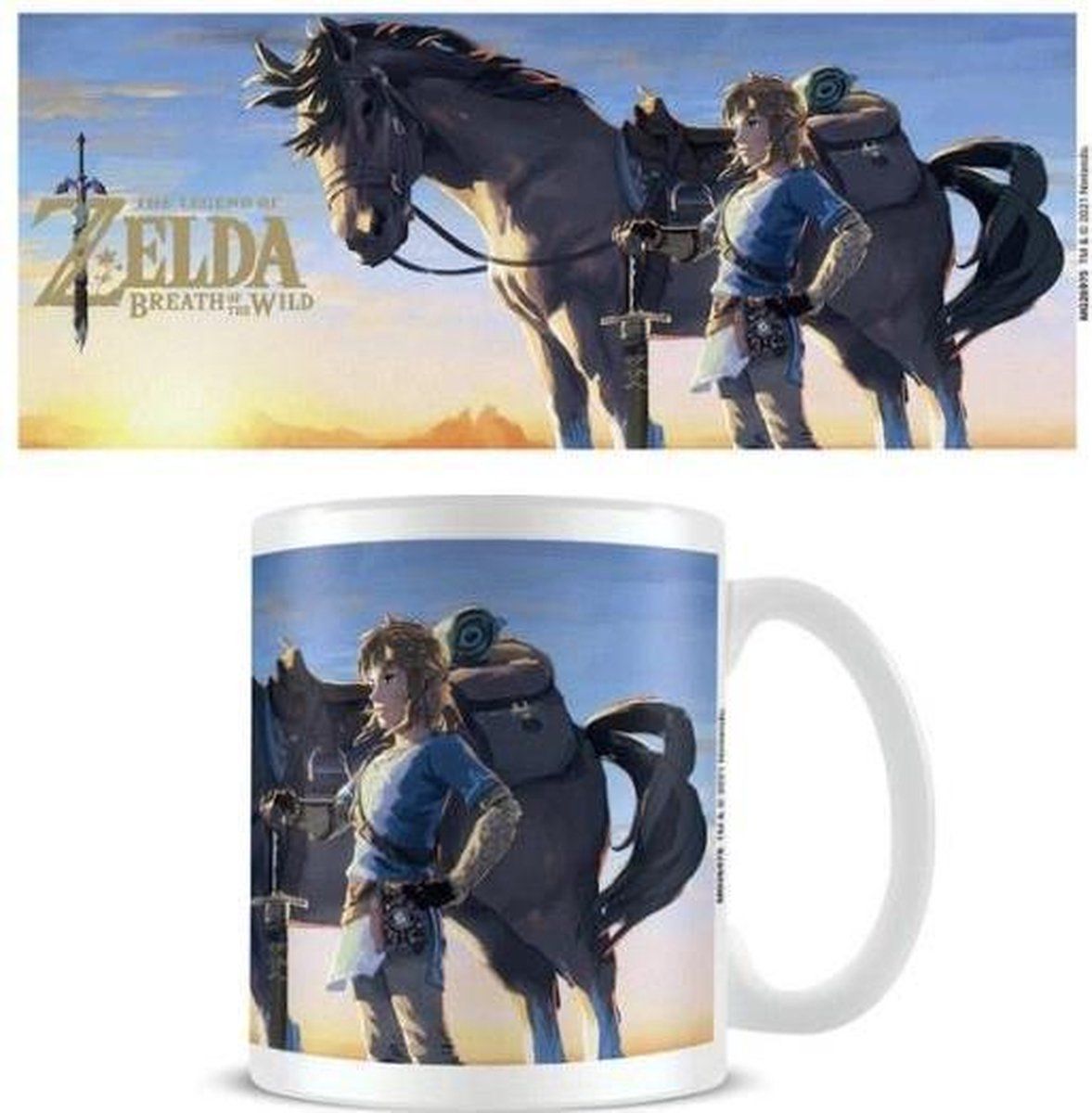 Hole in the Wall The Legend of Zelda - Breath of the Wild Horse Mug - Multicolour - Keramiek