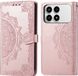 imoshion Hoesje - Geschikt voor Xiaomi Poco F8 Pro - Mandala Bookcase - Rose Gold