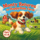Monty Returns to HappyDale Farm: A Heartwarming Children’s Story About Farm Animals, Friendship, and Learning How Farms Work | Ages 4–8