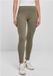 Urban Classics High Waist Jersey Legging Vrouwen 4XL Olijfgroen