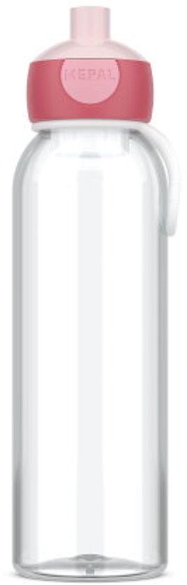 Mepal Pop-up waterfles Campus - 500 ml - Drinkfles - Cool pink