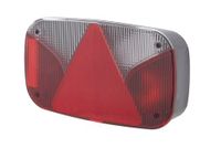 HELLA 2VB 998 232-241 Achterlicht - Gloeilamp - 12V - Opbouw/Geschroefd - Lenskleur: Wit / Rood - Stekker: Afscherming stekkercontact - rechts - Aantal: 1