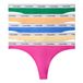 Calvin Klein String 5 Pk - Groen - L