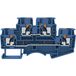 Degson DSKK4-01P-12-00-A(H) Borne de passage 2 étages Borne à poussoir Bleu 1 pièce(s)