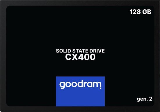 GoodRam CX400 gen.2 2.5" 128GB SSD | 550MB/s Read