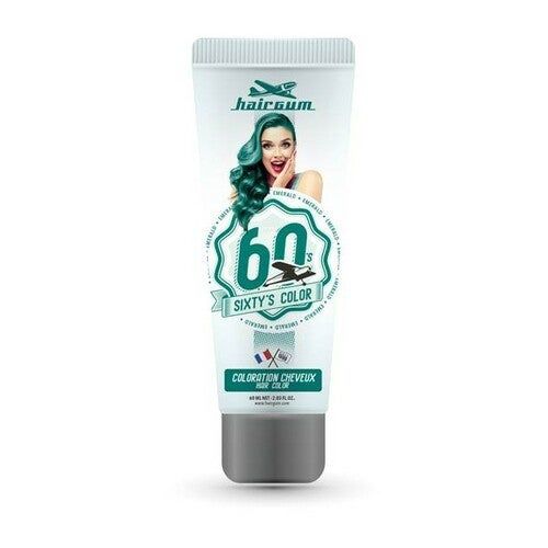 Hairgum Sixty's Semi-permanente kleuring 60 ml Emerald