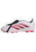 adidas unisex - barn Predator Club Fold-Over Tongue Firm Ground/Multi Ground Football Boots Kids Shoes, ftwr white/Solar Turbo/core black, 36 EU