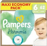 Pampers Harmonie Luiers Maat 6 (13+ kg) - 62 stuks