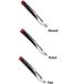 Golf Pride Puttergreep Reverse Taper, wit/zwart/rood
