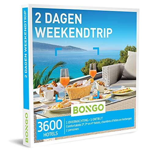 BONGO Bon - 2 Dagen Weekendtrip | Cadeaubonnen Cadeaukaart cadeau voor man of vrouw | 3600 adressen, waaronder hotels tot 4*, chambres d'hôtes en herbergen