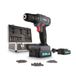 POWERPLUS Perceuse-visseuse POWESET1 Powerplus 18V - incl. 2 batteries 18V 1.3Ah et chargeur - 153 acc
