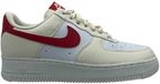 Nike W Air Force 1 '07 Next Nature Sneakers Dames Wit/Rood/Pale Ivory