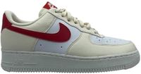 Nike W Air Force 1 '07 Next Nature Sneakers Dames Wit/Rood/Pale Ivory