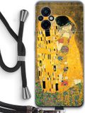 Case Company® - Xiaomi Poco M5 Hoesje met Koord - Der Kuss - TPU Back Cover