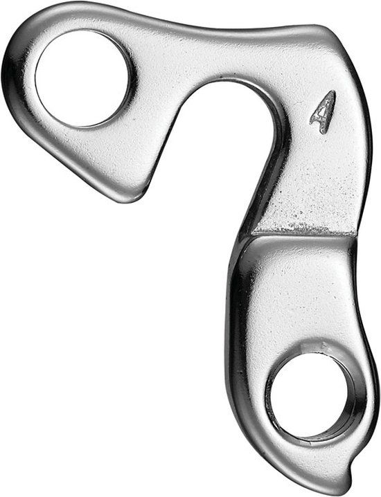 Union Derailleurhanger Gh-081 - Zilver - Achter - Aluminium - Hybridefiets