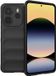 Techsuit Hoesje geschikt voor Xiaomi Redmi Note 14 4G 164.8mm - Magic Shield Silicone Back Cover - Zwart
