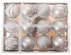 Det Gamle Apotek DGA - Christmas Ornamets Balls - Silver (24701015)