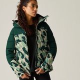 Regatta Dames Aldthorn Pufferjas Groen Polyester/Polyamide Maat 42