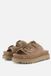 Warmbat Balgarup Exclusief Slippers taupe Suède - Maat 37