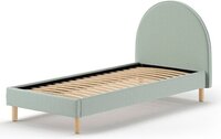Vipack Maeva Gestoffeerd Bed - 90x200 - Groen