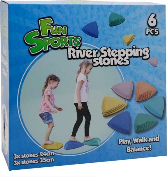 Rubytoys Stapstenen set Rivier
