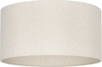 Uniqq Lampenkap stof beige transparant Ø 50 cm - 25 cm hoog