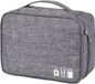 Markenlos Famanu - Kabel Organizer Tas Waterdicht, elektronica accessoiretas organizer voor kabels en accessoires, praktische travel pouch