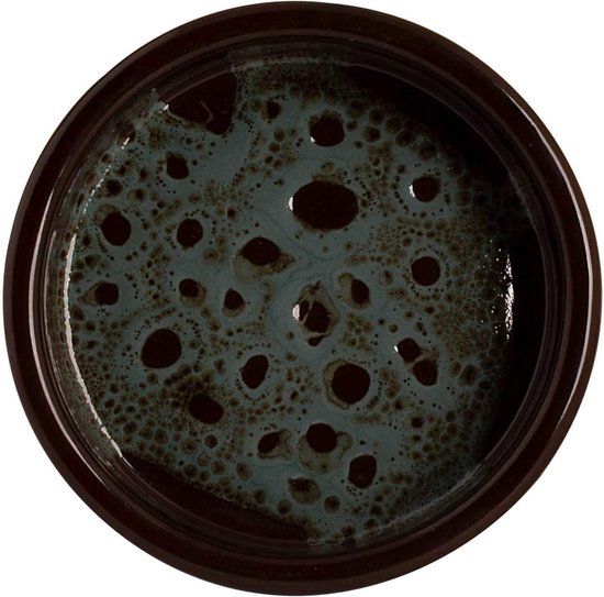 Graupera Ovenschaal Turkey 12 x 2.9 cm Wit Blauw
