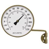 AcuRite 00334 4-inch Messing Draaibare Thermometer