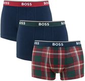 BOSS Hugo Boss heren BOSS power 3P boxer trunks print multi