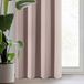 Eurofirany 396279 Sheer Gordijn Roze Polyester Grommet 1350 mm x 2500 mm