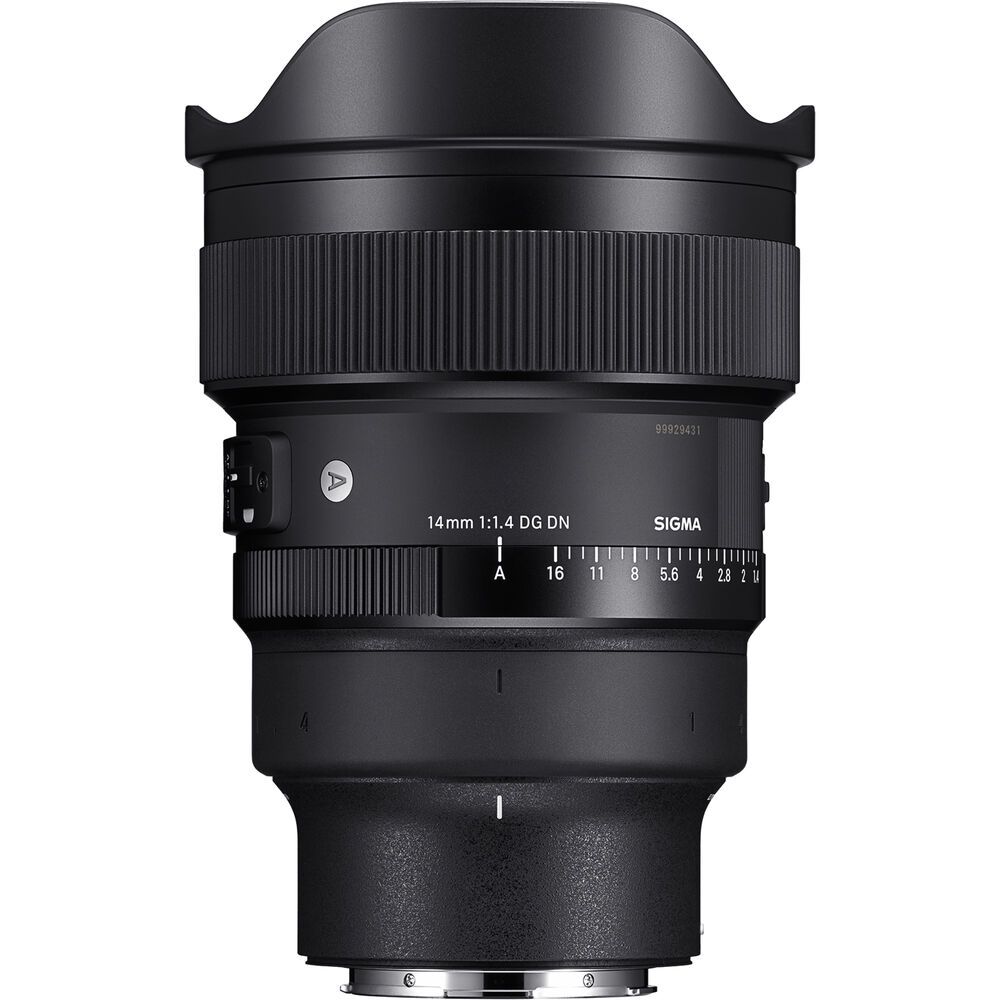 Sigma 14mm F1.4 DG Art L-Mount MILC Ultra-groothoeklens Zwart