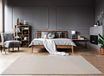 Mia's Teppiche "Bella" woonkamer tapijt, hoogpolig 60x90 cm, beige