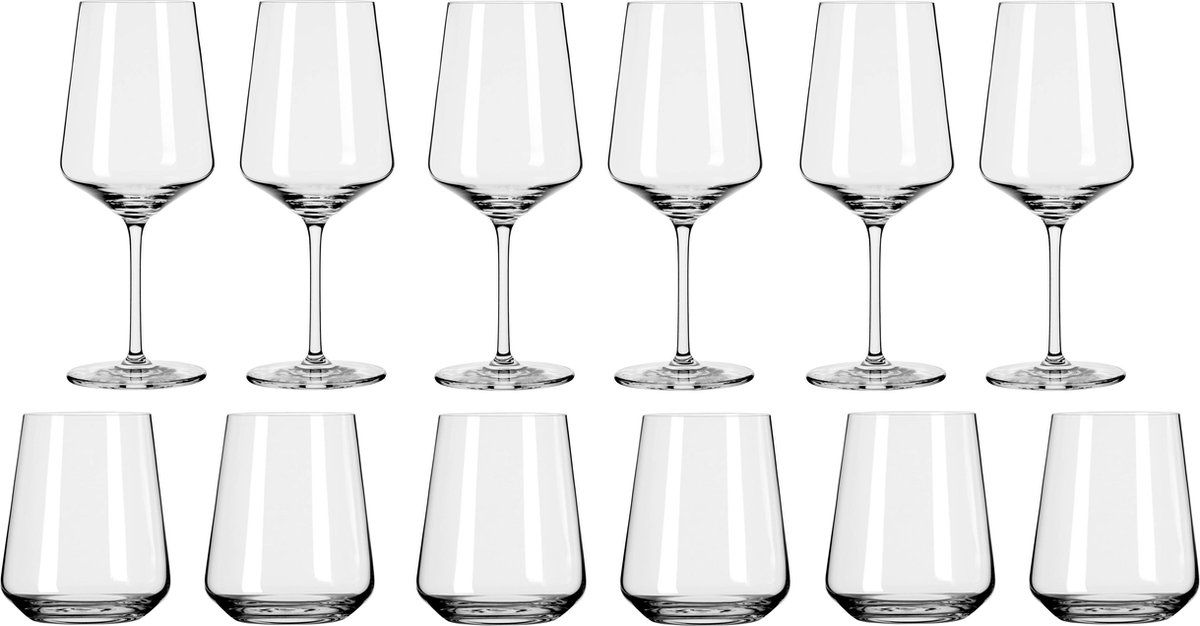 Ritzenhoff Rode Wijnglazeset Julie 12-Delig - 4001852072937