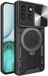 Techsuit Hoesje geschikt voor HONOR X8c - CamGuard Pro Back Cover - Zwart