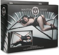 Interlace Bed Bondageset - Black