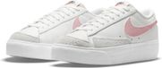 Nike Blazer Platform Sneakers Dames Wit Roze Leer Rubber Maat 38.5