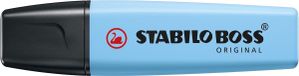 Stabilo BOSS ORIGINAL Pastel - Surligneur - 10 pièces - bleu clair, bleu ciel