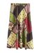 Next Rok donkerbruin / groen / rosa / bordeaux