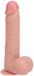 Shots BV Vibrating and Rotating Straight Cock with Balls - 8" / 20.5 cm - Chair