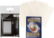 Konix Kaarthulzen, sleeves standard, 67x92 mm, 100 pièces, transparent, sans acide et sans PVC, compatible avec Magic: The Gathering et Pokémon