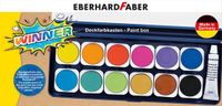 Eberhard Faber Verfdoos Winner 12 kleuren incl. mengpalet glutenvrij