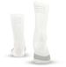 BIORACER - Chaussettes de vélo d'été - Unisexe - Blanc - Respirant et léger - Taille 39-41