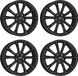 Dezent 4 Stuks AR Schwarz Felgen, 8.0Jx20, 5x112, geeignet für Mini Countryman