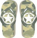 Arditex Military junior teenslippers lichtgroen