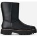 UGG® Uptowner Short-laars in Black Leather, Maat 36, Wol/Polyester